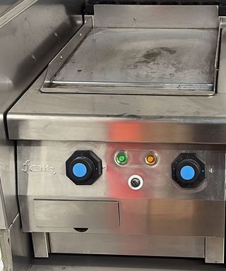 Plancha Fry Top Industrial Jemi de cromo