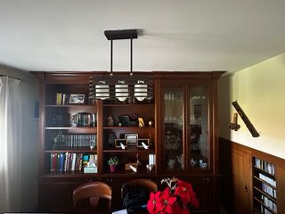 Mueble de salón Bosseri madera y cristal