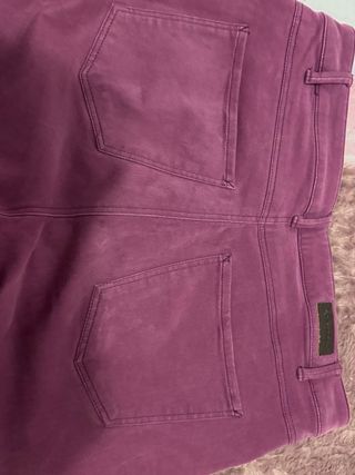 Pantalón pana Lloyd morado T.42