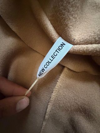 Cappotto lungo color cammello taglia XL