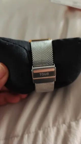 Reloj Tous Oso Dorado y Plateado