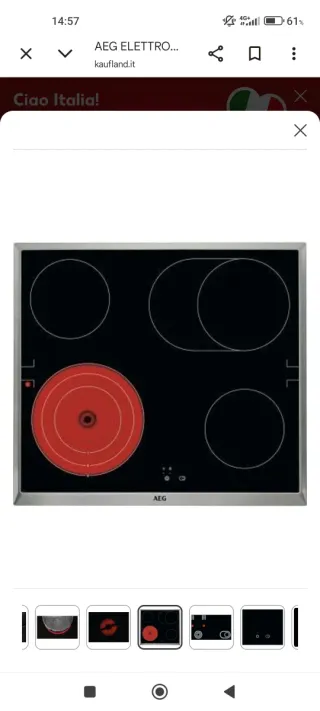 AEG Piano cottura 60 cm