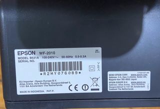 Impresora Epson WF-2010 Negra