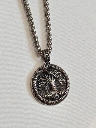 Colar Árvore da Vida Aço 316L