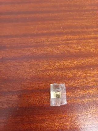 Anillo Sello Oro 9k Piedra Azul