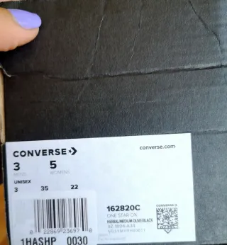 Converse Edición Limitada Verde/Negro