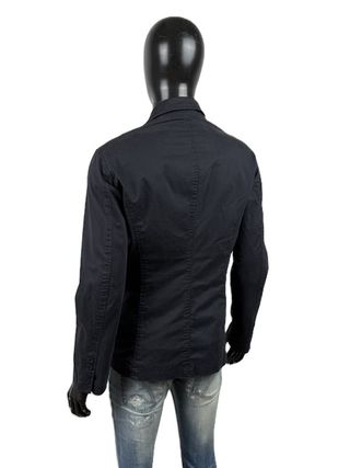 Giacca Blazer Armani Jeans Uomo Blu Taglia 48