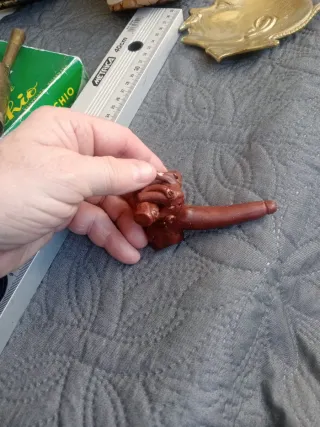 Scultura erotica Mochica riproduzione precolombian