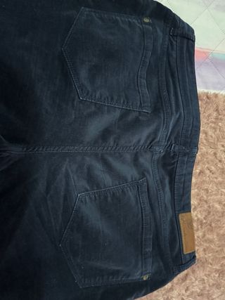 Pantalón pana azul talla 42 Southern Cotton