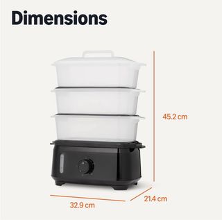 Vaporizador Eléctrico para cocinar alimentos.