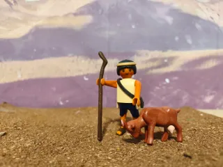 Playmobil Pastor con Cabra