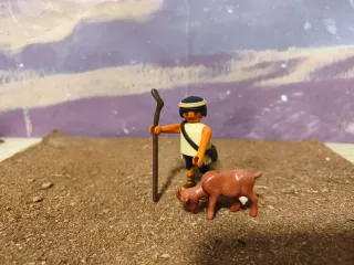 Playmobil Pastor con Cabra