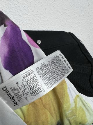 Giacca biker Desigual donna crop S