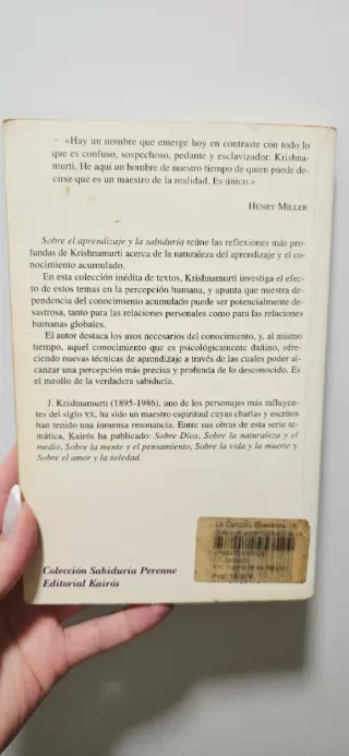 Sobre el aprendizaje y la sabiduría