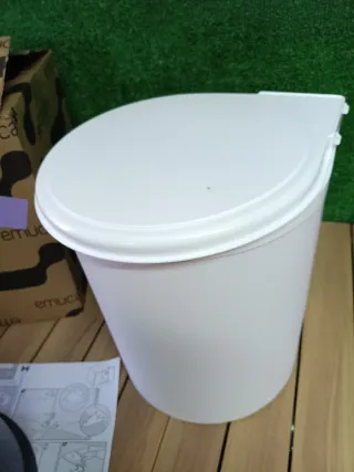 EMUCA - Cubo basura puerta de armario, contenedor