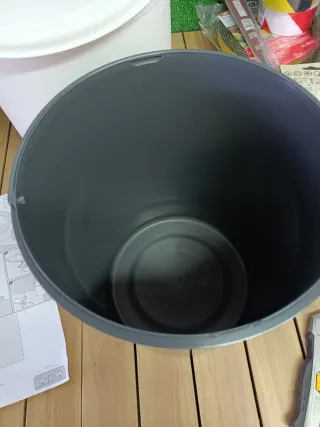 EMUCA - Cubo basura puerta de armario, contenedor