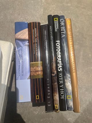 Varios libros National Geographic.