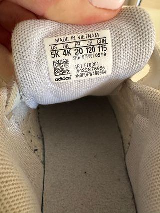 Adidas Bambino Primi Passi Bianche