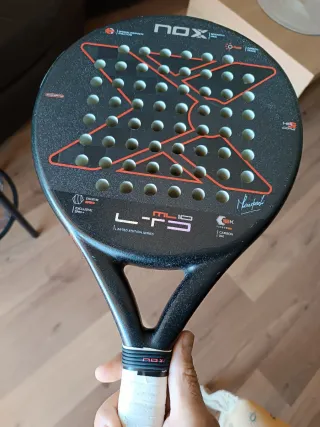 Pala de pádel NOX ML10 18K Carbono