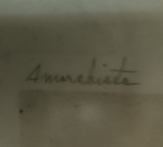 El Mozo. Grabado antiguo.