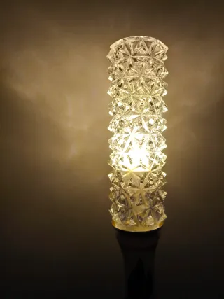 Lampada da tavolo / bajour artigianale ceramica