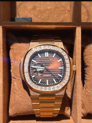 Reloj Seiko Mod Azul y Plateado