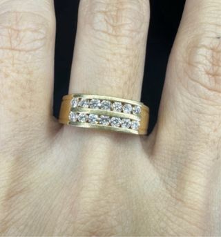 Anillo Oro 18K Jubilee Diamantes 0.54ct