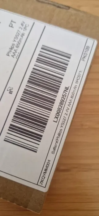 Bateria AAA Recarregáveis Ni-MH 850mAh 2x