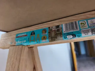 Tablero de madera para mesa