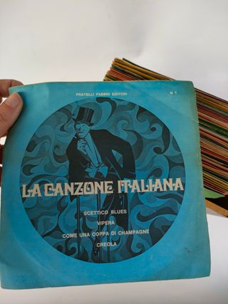 Raccolta 45 giri La Canzone Italiana - Fabbri Edit