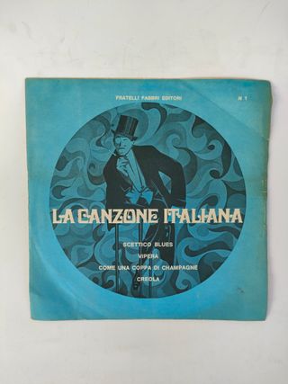 Raccolta 45 giri La Canzone Italiana - Fabbri Edit