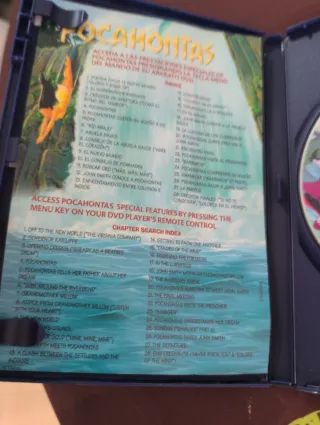 Pocahontas DVD Clásicos Disney Español