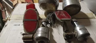 Coppia fanali bici d'epoca