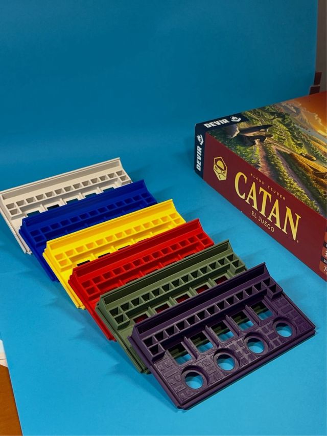 6 Bandejas Navegantes y juego Base para Catan