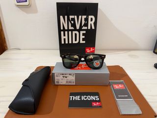 Ray-Ban Wayfarer Marrones Polarizadas