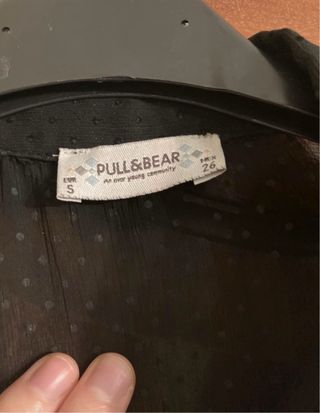 Camisa negra plumeti