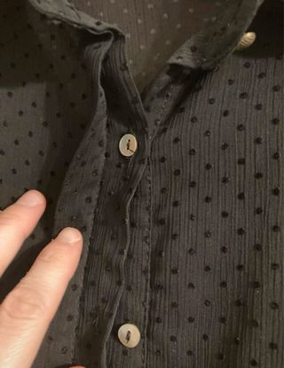Camisa negra plumeti