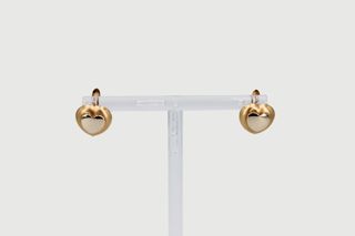 Pendientes Oro 18k  Corazones Combinados Quickgold