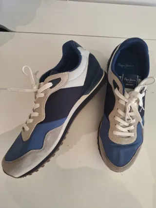 Zapatillas Pepe Jeans 1973 Azul/Gris