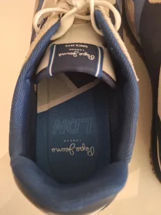 Zapatillas Pepe Jeans 1973 Azul/Gris