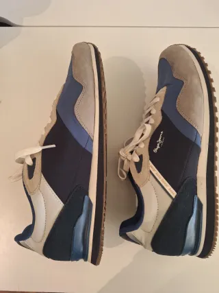 Zapatillas Pepe Jeans 1973 Azul/Gris