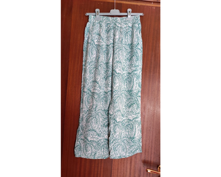 Completo pigiama crop top e pantalone, Etam, Tg XS