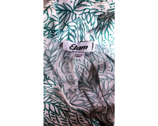 Completo pigiama crop top e pantalone, Etam, Tg XS