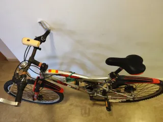 Bicicleta Montaña Roja