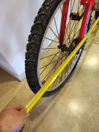 Bicicleta Montaña Roja