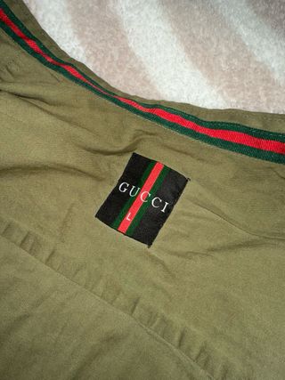 Camisa Gucci Talla L Verde