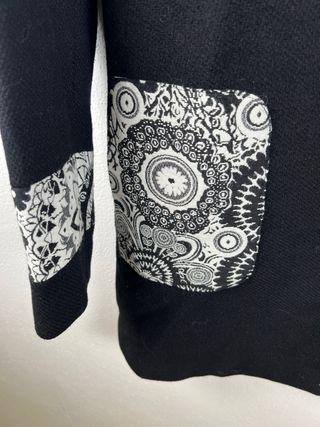 Desigual Cappotto Donna Nero Taglia S