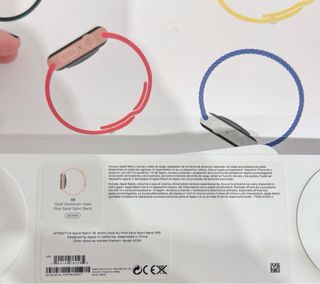 Apple Watch SE con pulsera Oro/Rosa