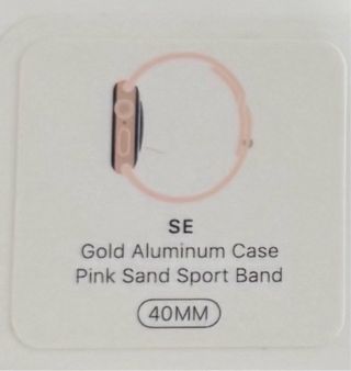 Apple Watch SE con pulsera Oro/Rosa