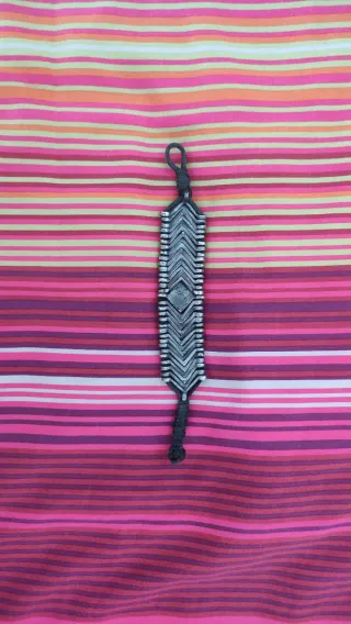 Pulsera de plata comprada en Khajuraho (India)